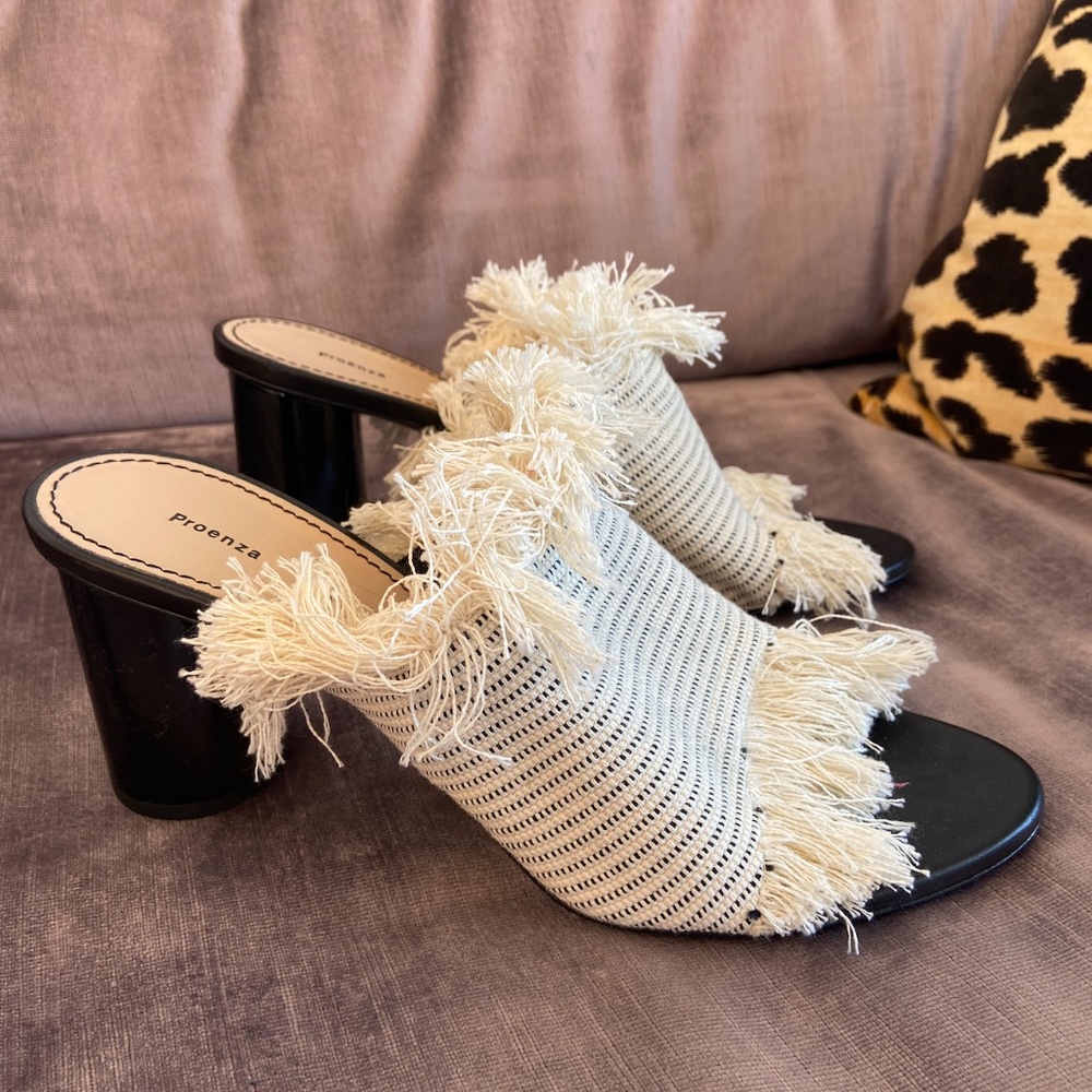 Proenza Schouler Fringe Sandal